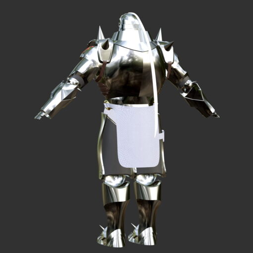 Fullmetal Alchemist Alphonse Elric Full Armor for Sale Cosplay Model Stl File 3d print