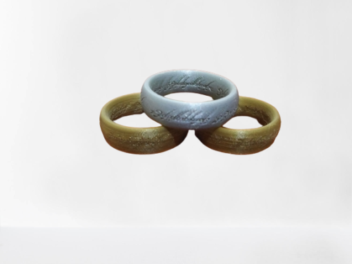 Lord of the Rings Ring of power Replica Model Stl 3d print