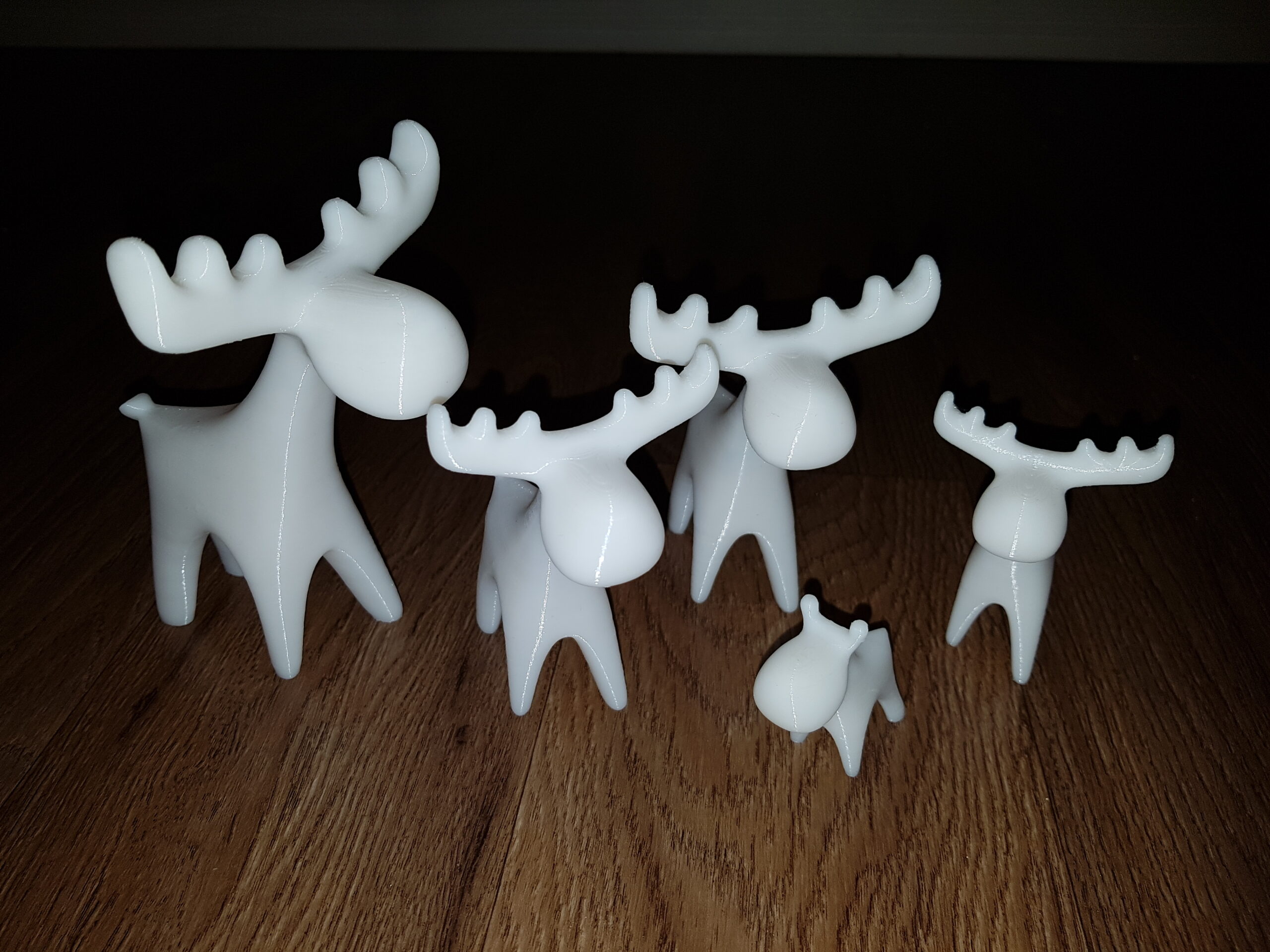 Christmas Deer House Decor Package Model Stl 3d print