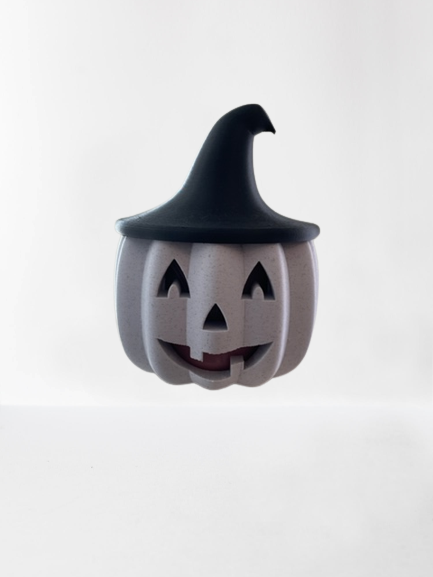 Halloween Funny Jack O Lantern Pumpkin Candle Holder Model Stl 3d print
