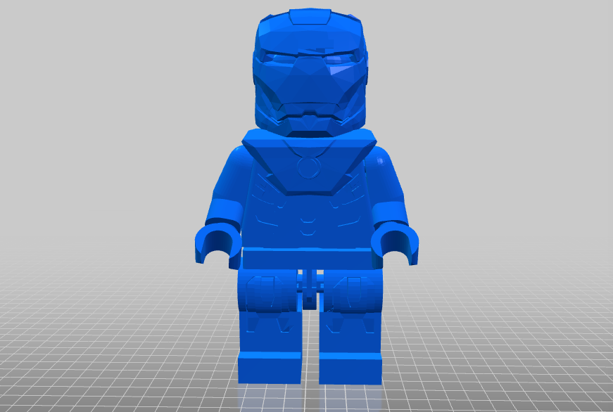 Marvel Iron Man Mark 42 Lego Model Stl 3dprint