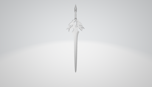 Genshin Impact Skyward Blade Sword Artifact Model Real Size Stl 3d print file
