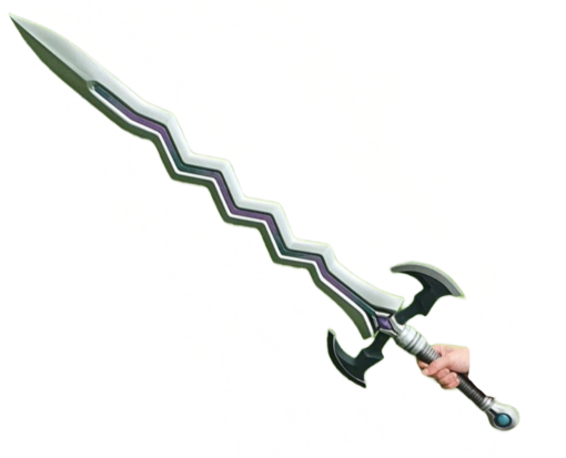 Lineage 2 Stormbringer Sword Real Life Size Cosplay Model Stl 3d print file
