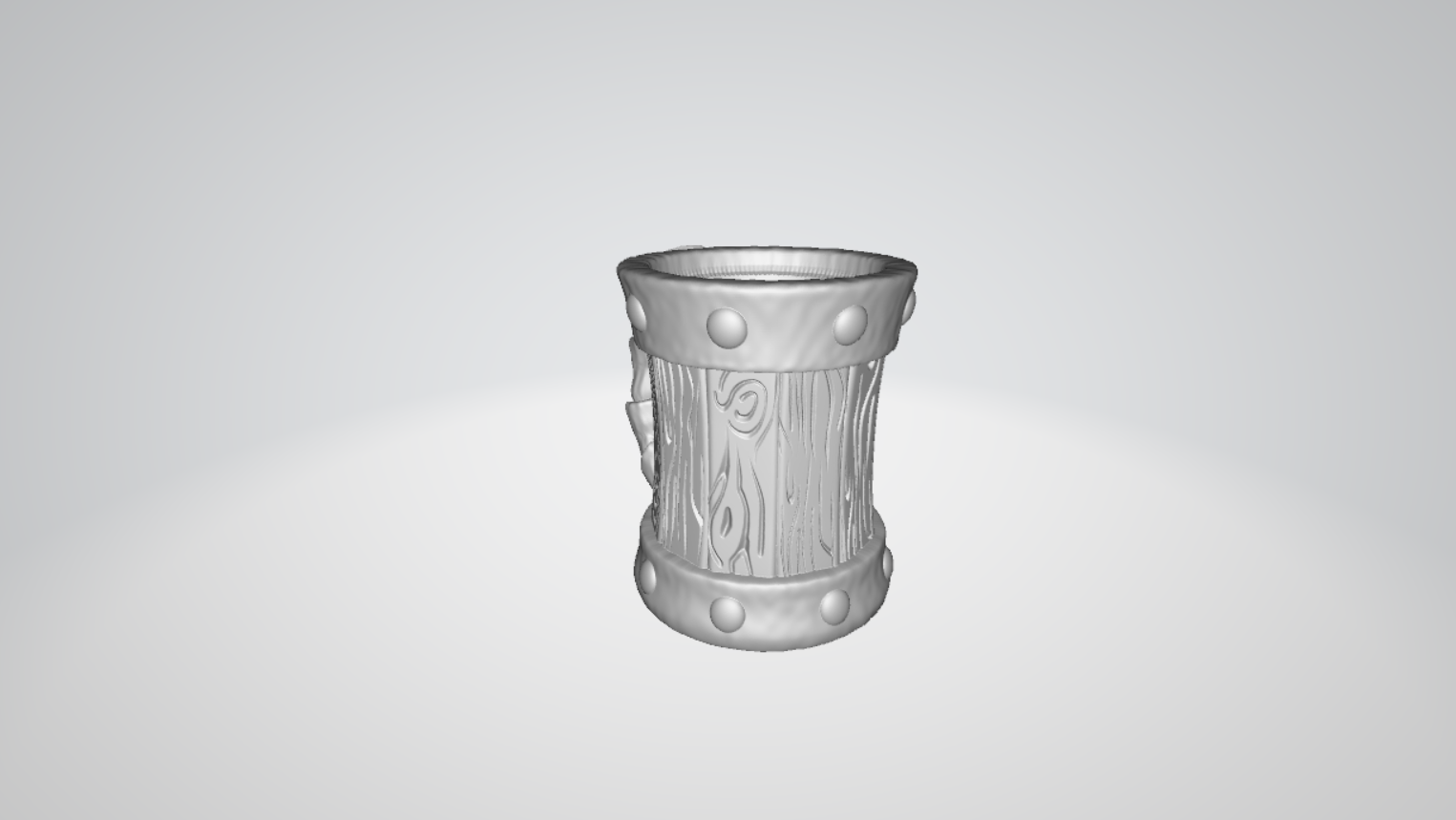 Medieval Fantasy Mug Can Holder Model Stl 3d print file