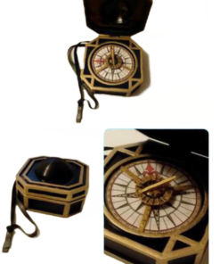 Pirates of the Caribbean Jack Sparrow Magic Compass of Desire Model Stl 3d print file