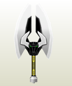 Black Power Ranger Bison Axe Replica Cosplay Model Stl 3d print file