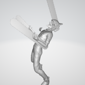 Chainsaw Man Denji Devil Figure Model Stl 3d print file