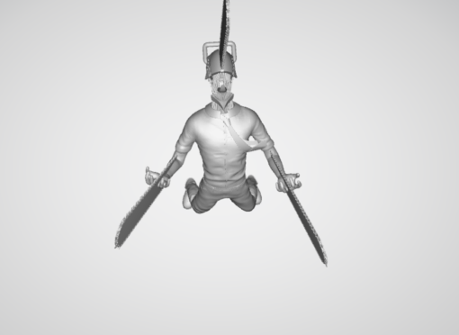 Chainsaw Man Denji Devil Figure Model Stl 3d print file