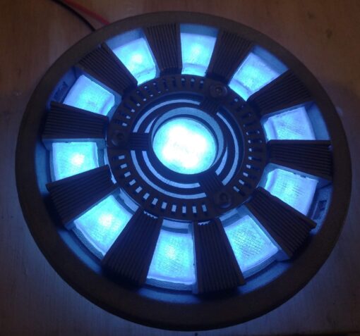 Iron Man Wearable Arc Reactor Cosplay Model Stl 3d print file