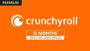 Crunchyroll Mega Fan 12 Months Top Up