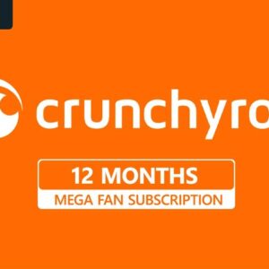 Crunchyroll Mega Fan 12 Months Top Up