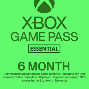 Xbox Game Pass Essential 6 Month Membership Key (EU)